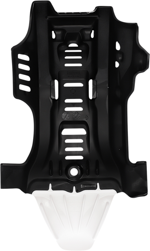 ACERBIS Skid Plate - Black/White - Gas Gas | Husqvarna | KTM 2791681007