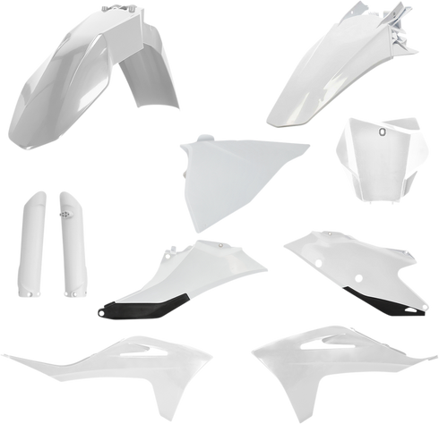 ACERBIS Full Body Kit - White/Black - Gas Gas - EX/MC '21-'23 2872791035
