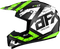 AFX FX-17 Helmet - Attack - Matte Black/Green - XS 0110-7178