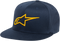 ALPINESTARS ALPINESTARS Ageless Flat Bill Hat - Navy/Gold - Small/Medium 1035810157059SM - 2501-3614