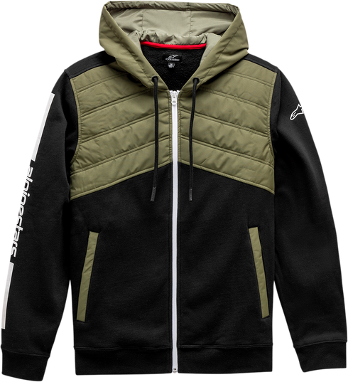ALPINESTARS Alltime Hybrid Jacket - Black/Olive - Medium 1211110021067M