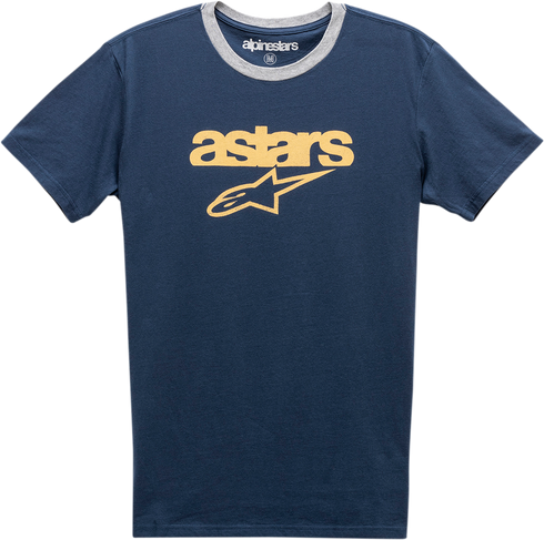 ALPINESTARS ALPINESTARS Match T-Shirt - Navy/Heather Gray - Medium 1211740107026M - 3030-20326