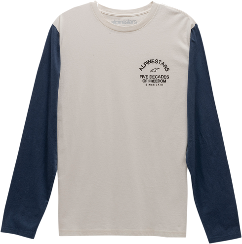 ALPINESTARS ALPINESTARS Decades Long-Sleeve T-Shirt - Natural - 2XL 121174009912X - 3030-20305