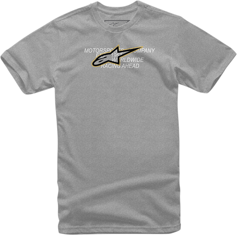 ALPINESTARS ALPINESTARS Truth T-Shirt - Heather Gray - 2XL 12117200010262X - 3030-20401