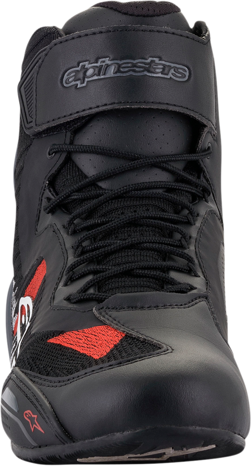 ALPINESTARS Faster-3 Rideknit? Shoes - Black/Gray/Red - US 12.5 / EU 46 25103191165125