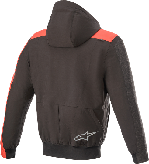ALPINESTARS ALPINESTARS Rhod Windstopper Hoodie - Black/Gray/Red - 2XL 4200420-1123-2X - 2820-5439