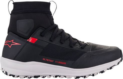 ALPINESTARS Speedforce Shoes - Black/White/Red - US 7.5 2654321-123-7.5