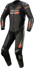 ALPINESTARS GP Force Chaser 1-Piece Leather Suit - Black/Red Fluo - US 46 / EU 56 3150321-1030-56