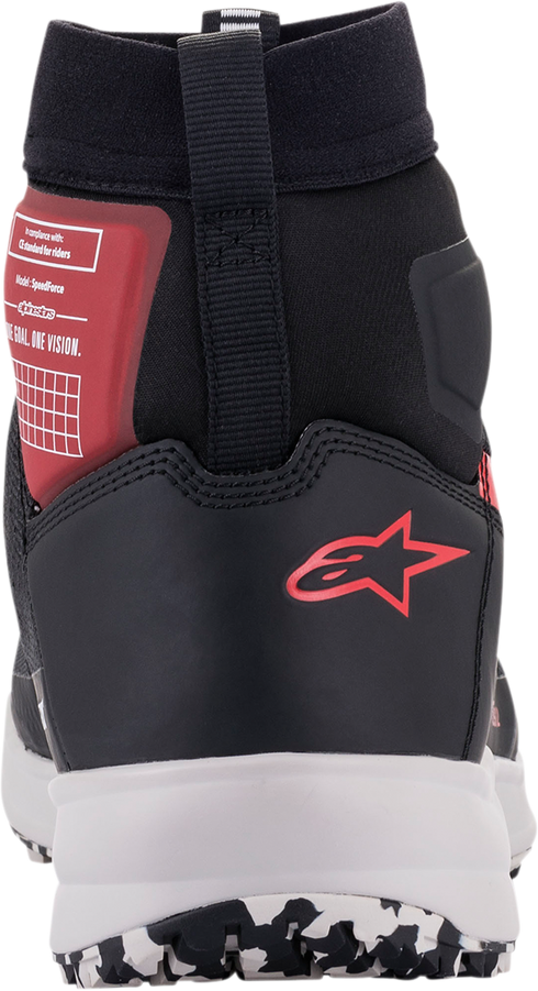 ALPINESTARS Speedforce Shoes - Black/White/Red - US 11.5 2654321-123-115