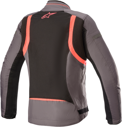 ALPINESTARS Stella T-Kira v2 Air Jacket - Tar Gray/Black/Diva Pink - Large 3312021-9138-L