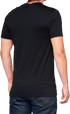 100% BB33 Track T-Shirt - Black - Small BB-32141-001-10
