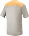 ALPINESTARS Drop 4.0 Short-Sleeve Jersey - Gray Steel/Tangerine - Large 1766220-6004-LG