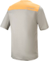 ALPINESTARS Drop 4.0 Short-Sleeve Jersey - Gray Steel/Tangerine - Large 1766220-6004-LG