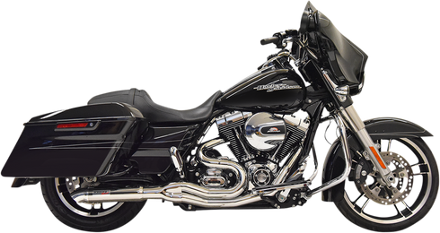 BASSANI XHAUST 2:1 Exhaust - Chrome 1F68C