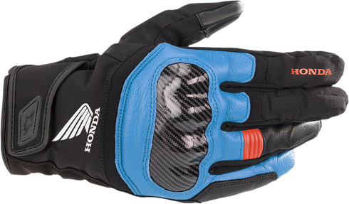 ALPINESTARS Honda SMX Z Drystar? Gloves - Black/Blue/Bright Red - Small 3527321-1737-S