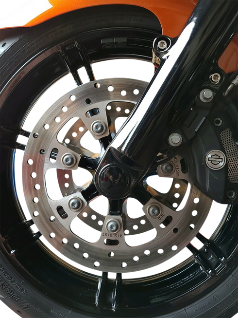 KLOCK WERKS Axle Kit - Flush Mount - Front - Black w/Black End Caps KWS-01-0610