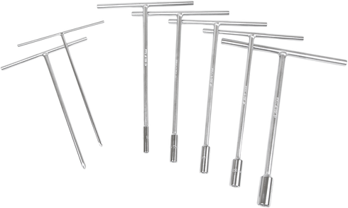 MOTORSPORT PRODUCTS MOTORSPORT PRODUCTS T-Handle Tools - Socket/Screwdriver - Set of 7 76055 - 3812-0048