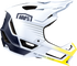 100% Trajecta Helmet - Fidlock - Black/White - Large 80003-00007