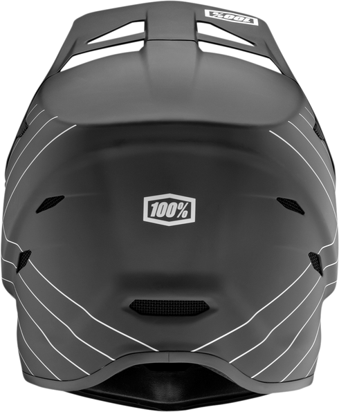 100% Youth Status Helmet - Black - Medium 80011-00002