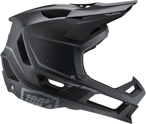 100% Trajecta Helmet - Fidlock - Black - XL 80003-00004