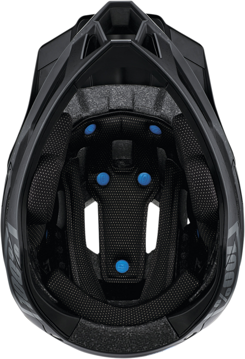 100% Trajecta Helmet - Fidlock - Black - Small 80003-00001