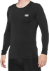 100% Basecamp Long-Sleeve Base Layer - Black - Small 40045-00000