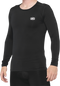 100% Basecamp Long-Sleeve Base Layer - Black - XL 40045-00003