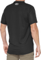 100% Celium Short-Sleeve Jersey - Dark Gray/Black - XL 41204-290-13