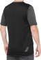 100% Ridecamp Short-Sleeve Jersey - Charcoal/Black - Large 40027-00007