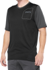 100% Ridecamp Short-Sleeve Jersey - Charcoal/Black - Small 40027-00005