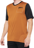 100% Ridecamp Short-Sleeve Jersey - Terracotta/Black - Large 40027-00017