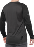 100% Ridecamp Long-Sleeve Jersey - Black/Charcoal - XL 40028-00003