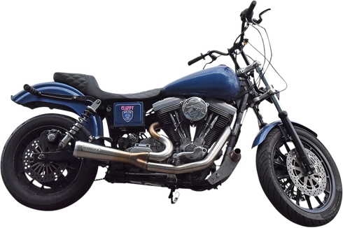 BASSANI XHAUST Ripper 2:1 Exhaust System - Chrome 1D5C