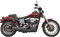 BASSANI XHAUST Ripper 2:1 Exhaust System - Black 1D5B