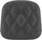SADDLEMEN Sissy Bar Pad - Lattice Stitched - Black - FL '99-'23 040743