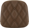 SADDLEMEN Sissy Bar Pad - Lattice Stitched - Brown FL '99-'22 040745