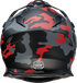 Z1R Range Helmet - Camo - Red - Small 0140-0094