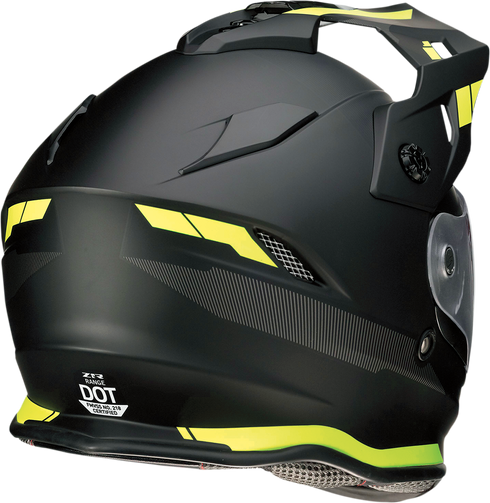 Z1R Range Helmet - Uptake - Black/Hi-Viz - Medium 0140-0003