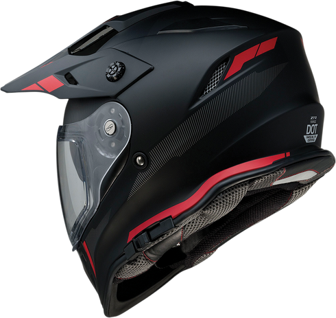 Z1R Range Helmet - Uptake - Black/Red - 2XL 0140-0018