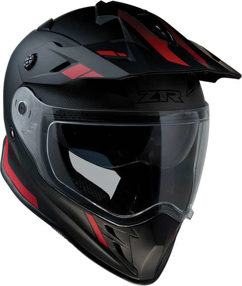 Z1R Range Helmet - Uptake - Black/Red - Large 0140-0016