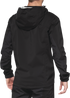 100% Hydromatic Jacket - Black - Large 40039-00002