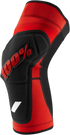 100% Ridecamp Knee Guards - Red/Black - Small 70001-00009