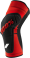 100% Ridecamp Knee Guards - Red/Black - Large 70001-00011