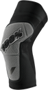 100% Ridecamp Knee Guards - Black/Gray - Medium 70001-00002