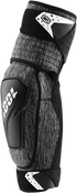 100% Fortis Elbow Guards - Heather Gray/Black - L/XL 70006-00004