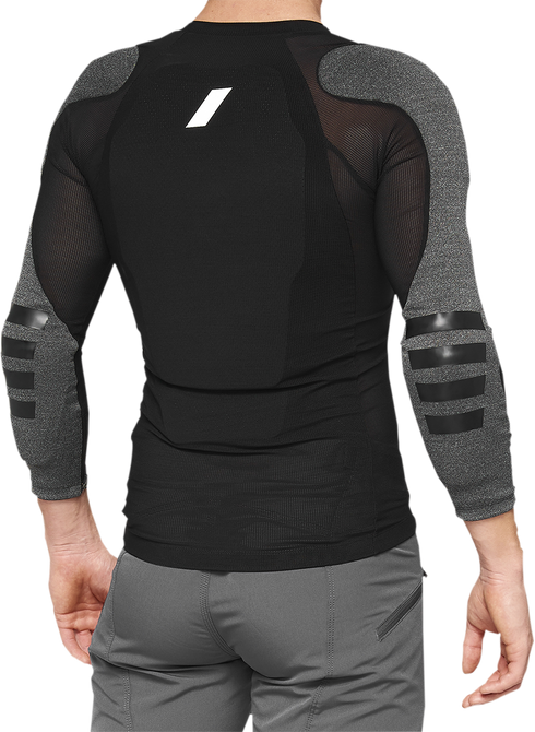 100% Tarka Body Armor - Long Sleeve - Black - Medium 70010-00002