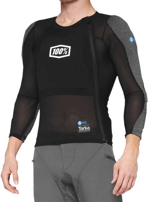 100% Tarka Body Armor - Long Sleeve - Black - 2XL 70010-00005