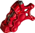 ARLEN NESS 6-Piston Caliper - 11.8" - Red 02-226