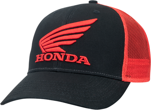 HONDA APPAREL Honda Classic Hat - Black/Red NP21A-H1825