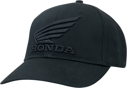 HONDA APPAREL Honda Blacked Out Hat - Black NP21A-H1826